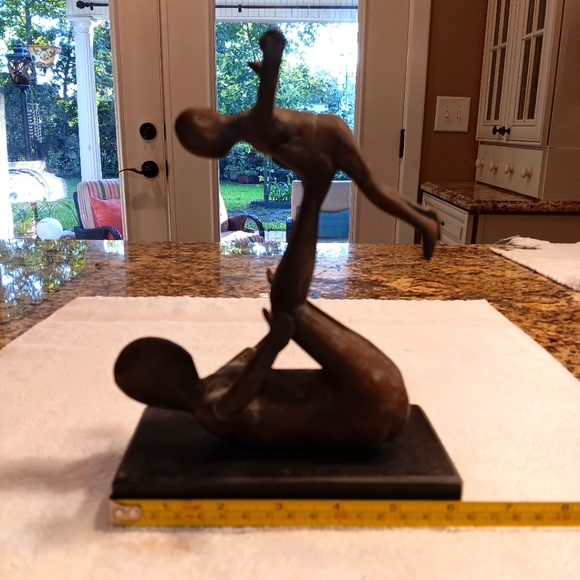 Bronze/Brass Abstract Sculpture - Picture 2 of 8
